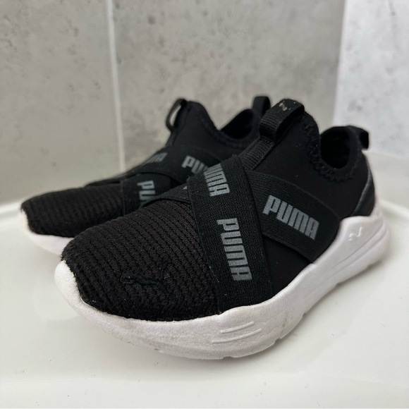 Puma Toddler Girl Wired Run Slip On Sneaker Size 12 - Picture 4 of 11